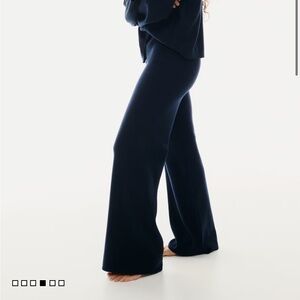H&M Navy Wide Leg Pants